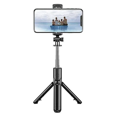 Wireless Bluetooth Selfie Stick With Built-In Tripod