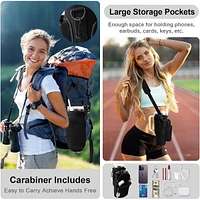 HydriEase Carry Bag Holder w/ Strap & Pockets for 40oz Tumbler Cup