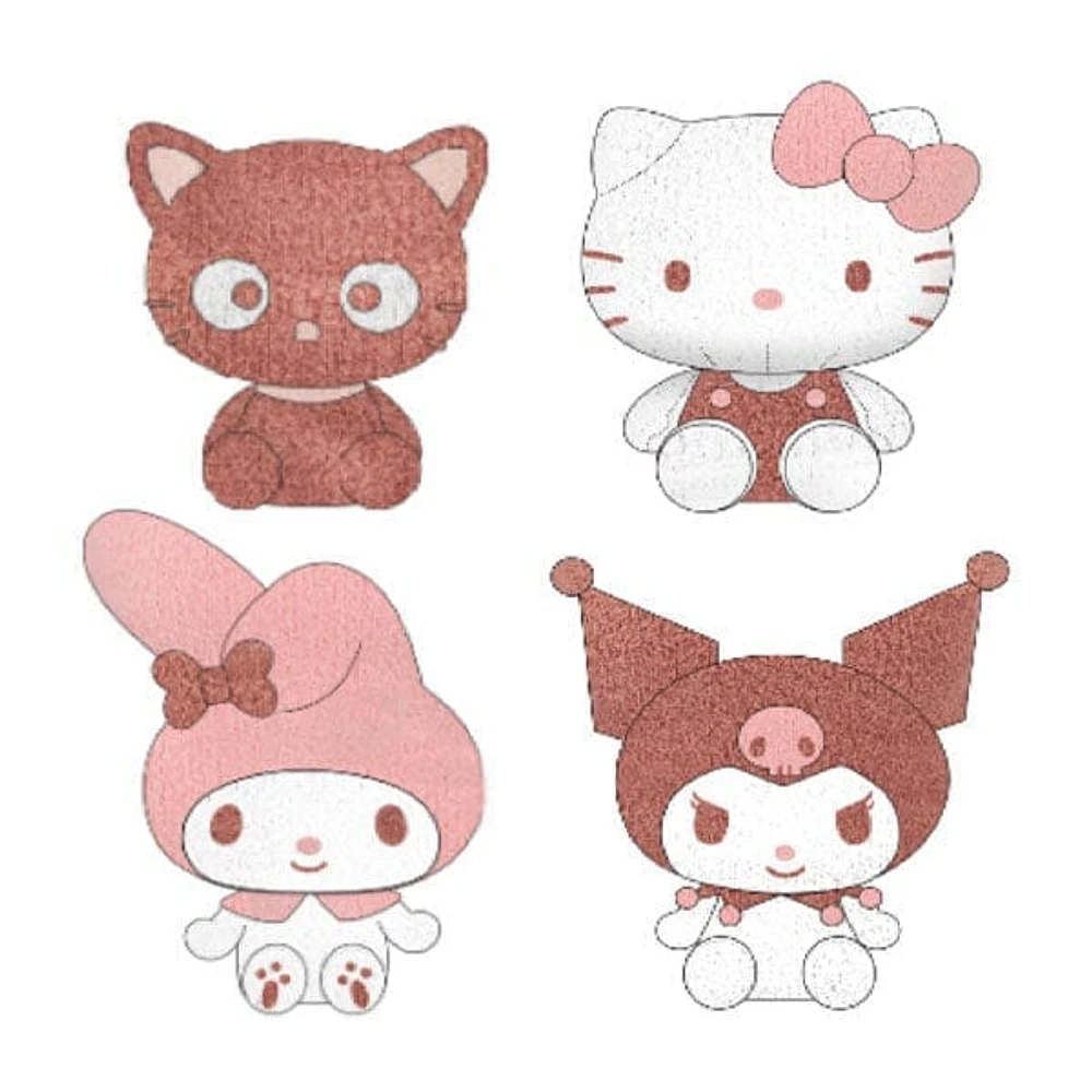 Hello Kitty And Friends: Premier Series 8" Velvet Plush Toys (Character Ships Asst.)