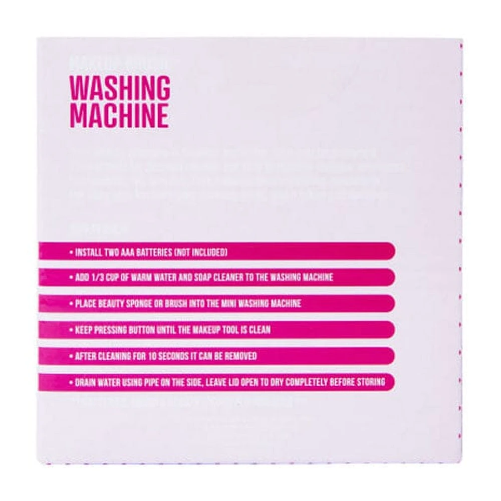 Makeup Brush & Blending Sponge Washing Machine in Pink