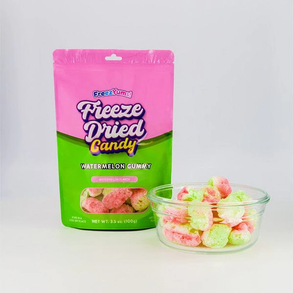 FreezYums! Freeze-Dried Sour Watermelon Candy (100g)