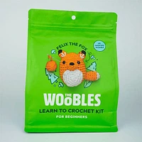 Woobles DIY Mini Crochet Plush Toy Complete Kit (Multiple Styles)