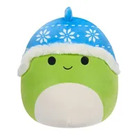 Squishmallows Plush Toys | 7.5" Holiday Squad 2023 | Danny the Dinosaur (Fleece Hat)