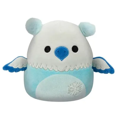 Squishmallows Plush Toys | 7.5" Holiday Squad 2023 | Duane the Ice Griffin
