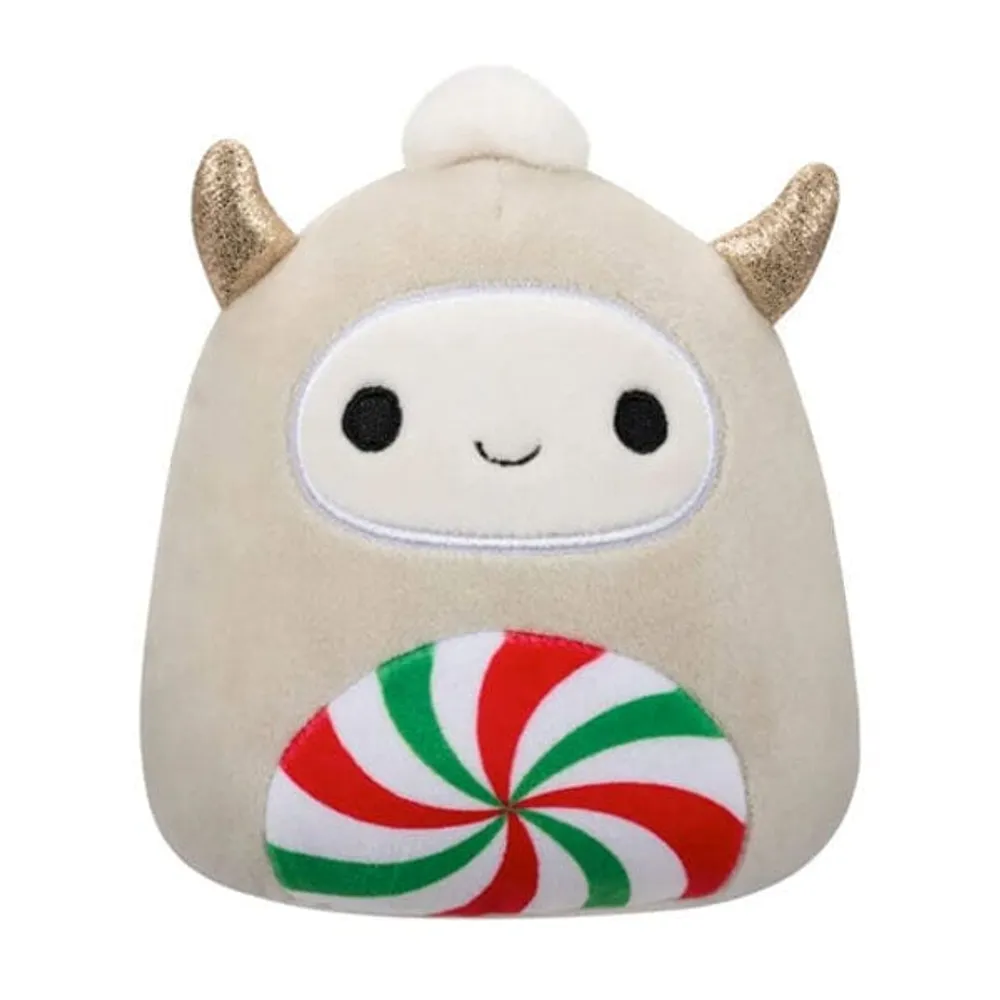 Squishmallows Plush Toys | 7.5" Holiday Squad 2023 | Nissa the Peppermint Yeti