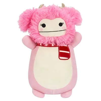 Squishmallows Plush Toys | 10" HugMee Christmas Squad 2023 | Brina The Bigfoot