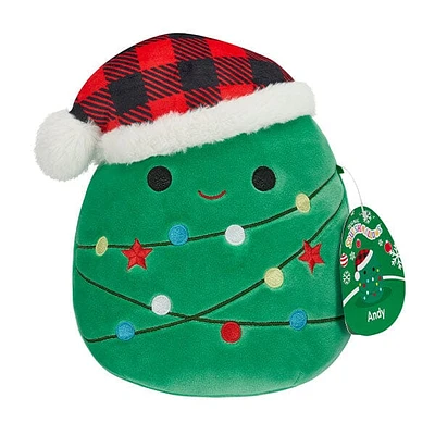 Squishmallows Plush Toys 7.5" Holiday Squad 2024 Andy The Christmas Tree