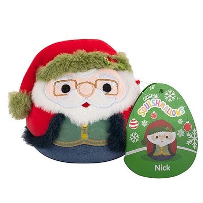 Squishmallows Plush Toys 7.5" Holiday Squad 2024 Nick The Santa Claus