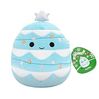 Squishmallows Plush Toys 7.5" Holiday Squad 2024 Keiko the Blue Christmas Tree