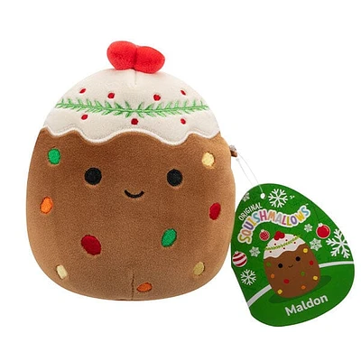 Squishmallows Plush Toys 7.5" Holiday Squad 2024 Maldon the Christmas Fruit Cake