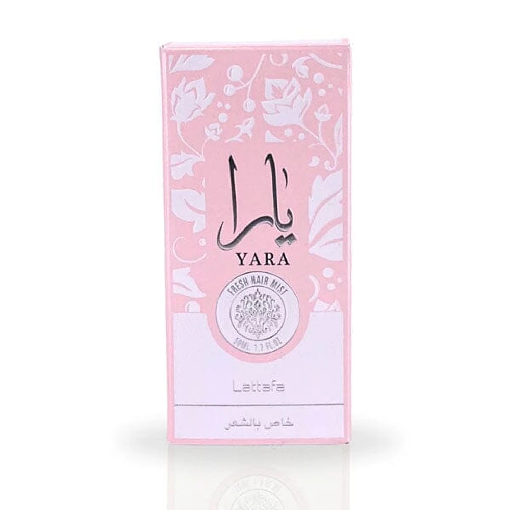 Yara Fresh Hair Mist by Lattafa Perfumes Femme Fragrance Spray (50mL)