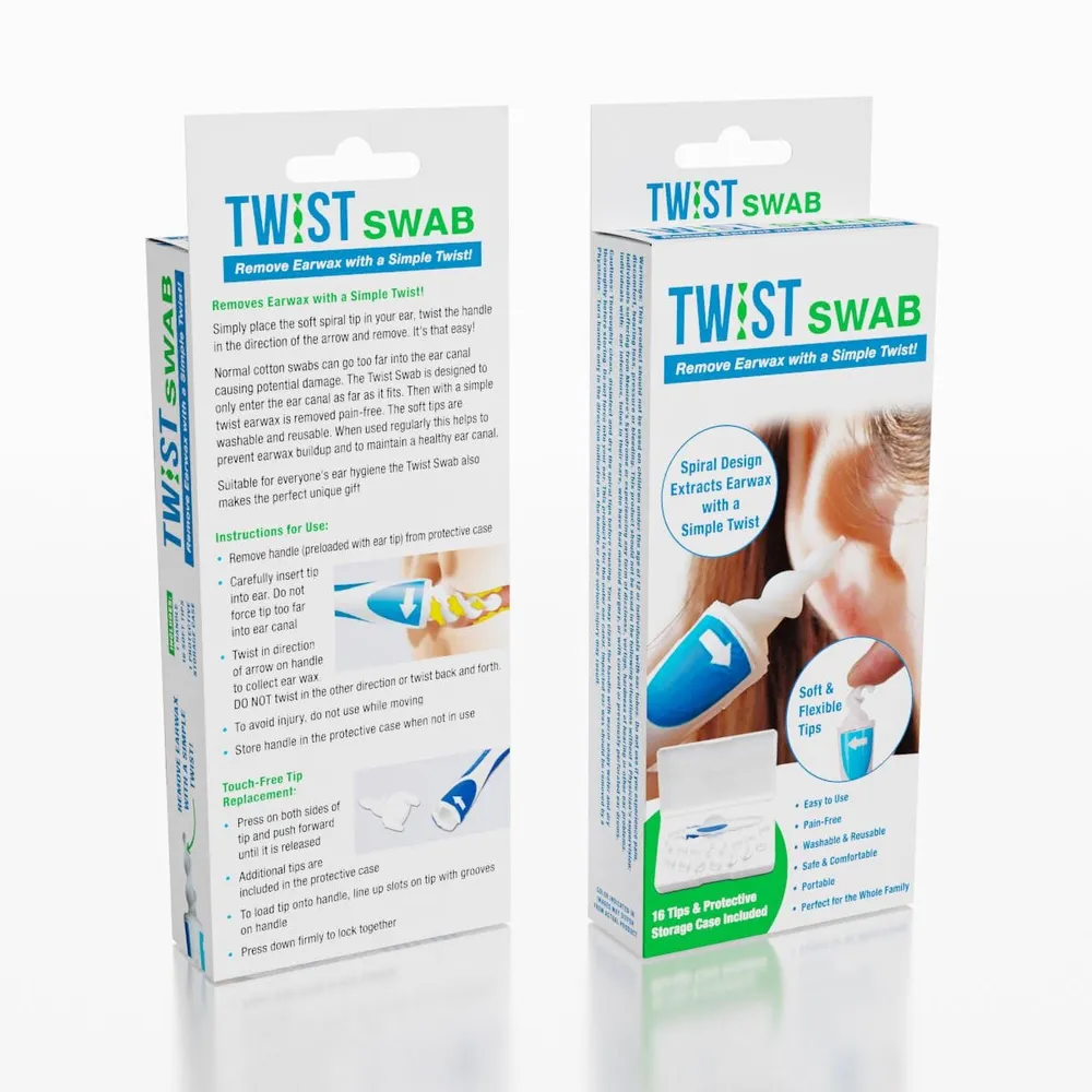 Twist Swab Earwax Remover