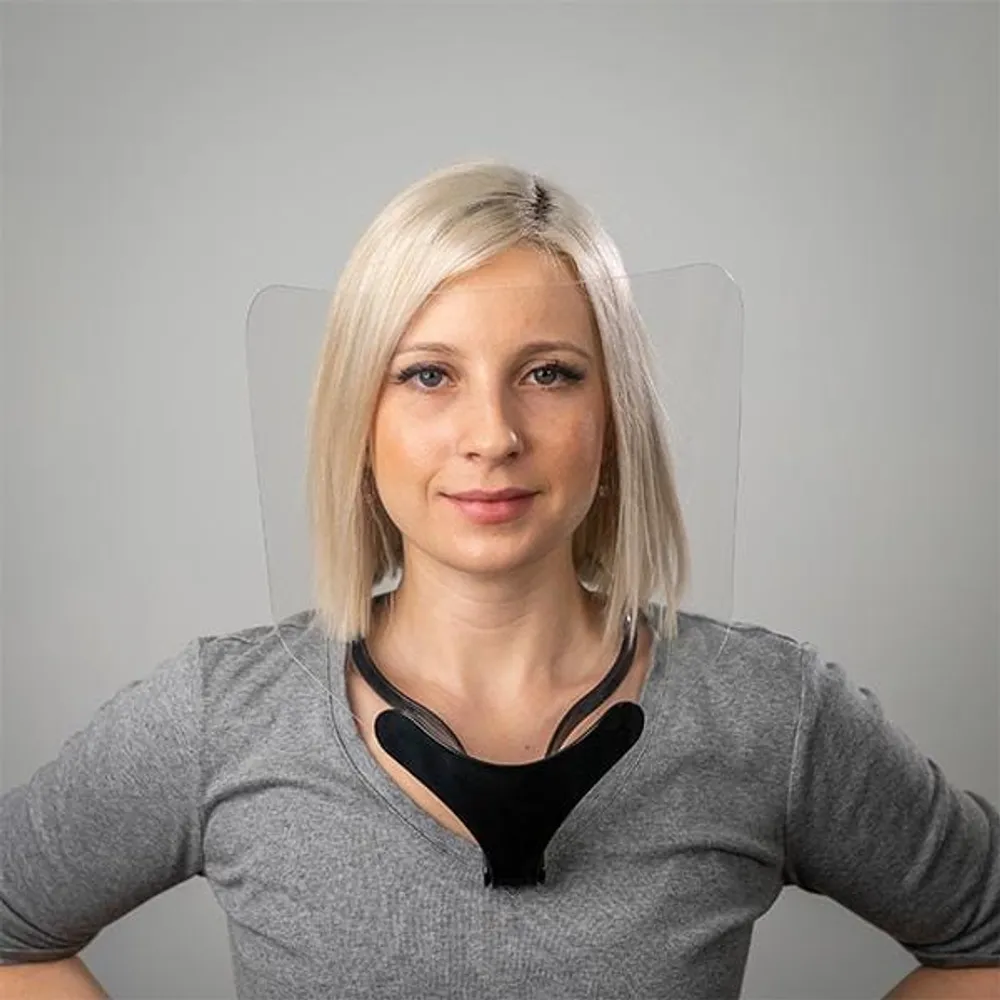 Quantum™ CollarShield | Neck Band Face Shield