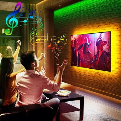 Pulsationz Indoor Color Changing LED Strip Light | Music Sync