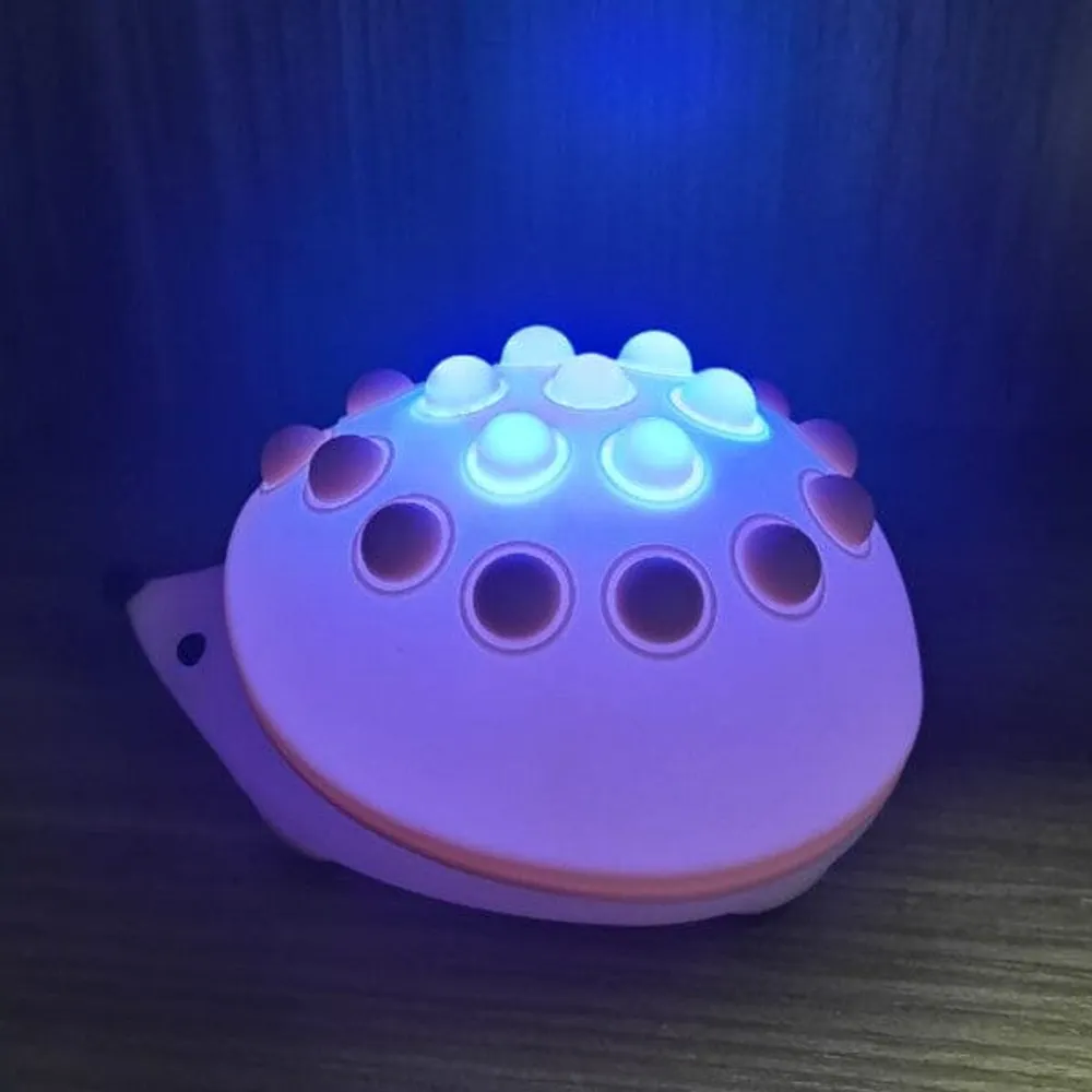 HedgiLight | Hedgehog Tapping Popper Lamp