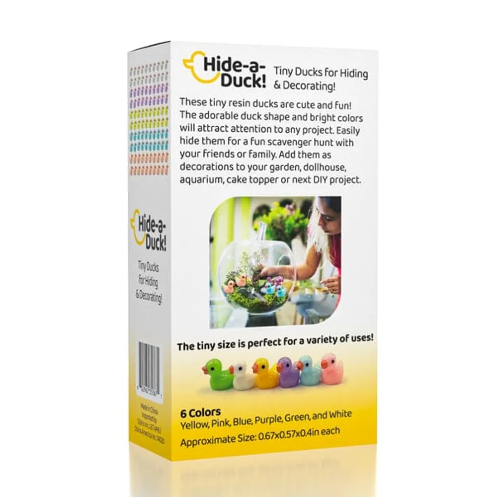 Hide-A-Duck! (100pc) Tiny Ducks To Prank Your Friends With!