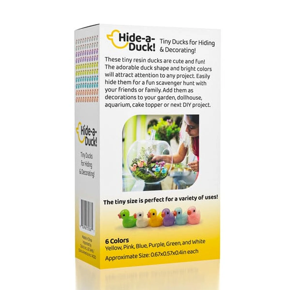 Hide-A-Duck! (100pc) Tiny Ducks To Prank Your Friends With!