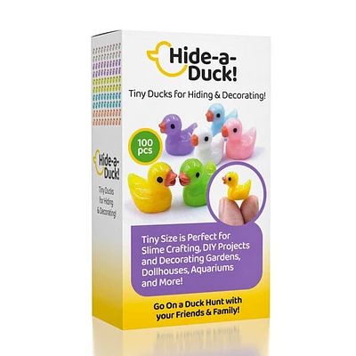 Hide-A-Duck! (100pc) Tiny Ducks To Prank Your Friends With!