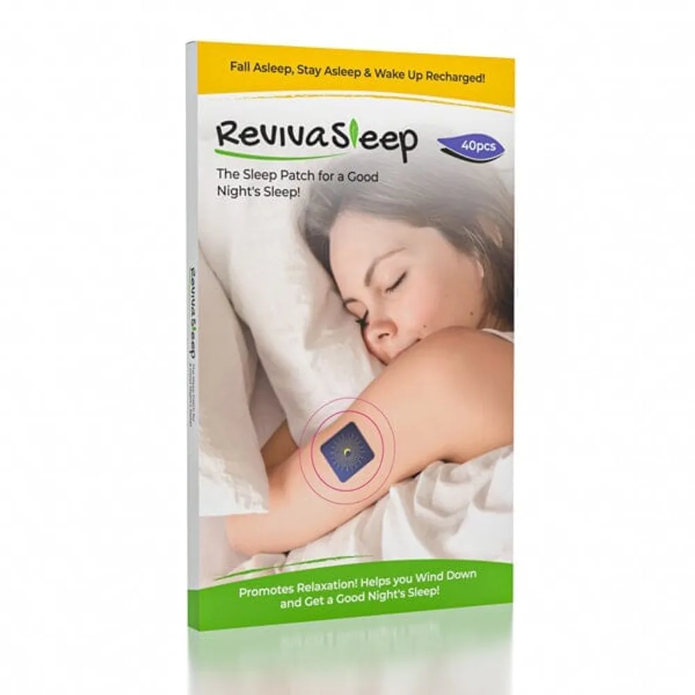 Buy RevivaSleep Patches (40pc) - Magnesium & Melatonin Stickers for Adults - Showcase