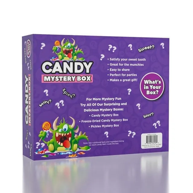 Showcase Trendy Treasures Freeze-Dried Candy Mystery Box, A $50 Value!, Exclusively At Showcase!