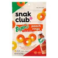 Snak Club: Tajin Chili & Lime Seasoned Peach Rings (142g)