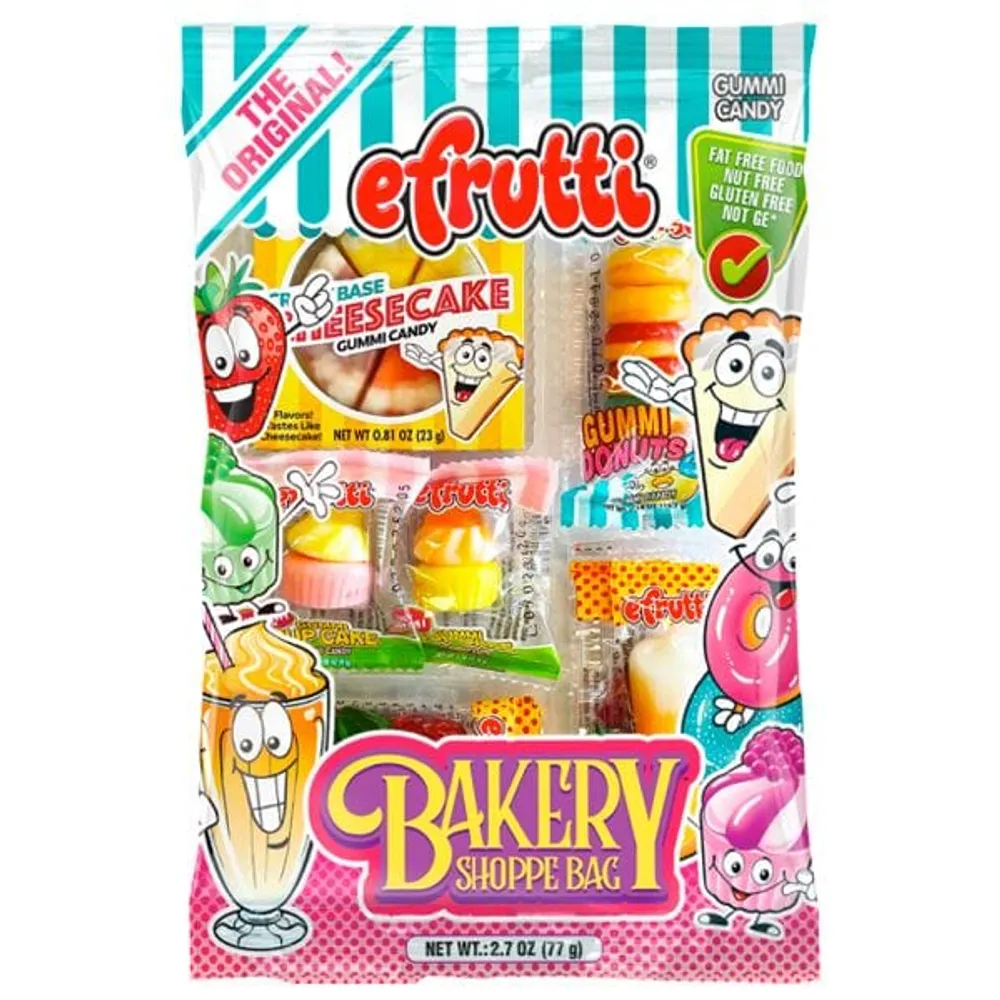 efrutti Gummy Candy Bags (12pc) Multiple Styles