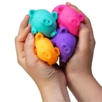 Nee Doh Dig It Pig | Squishy Fidget Pig Stress Ball | Color Ships Assorted