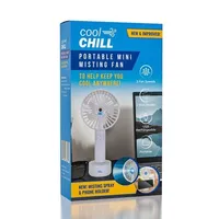 Cool Chill Portable Misting Fan w/ Phone Stand