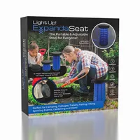 ExpandaSeat: Collapsible Stool w/ Light Up Base!