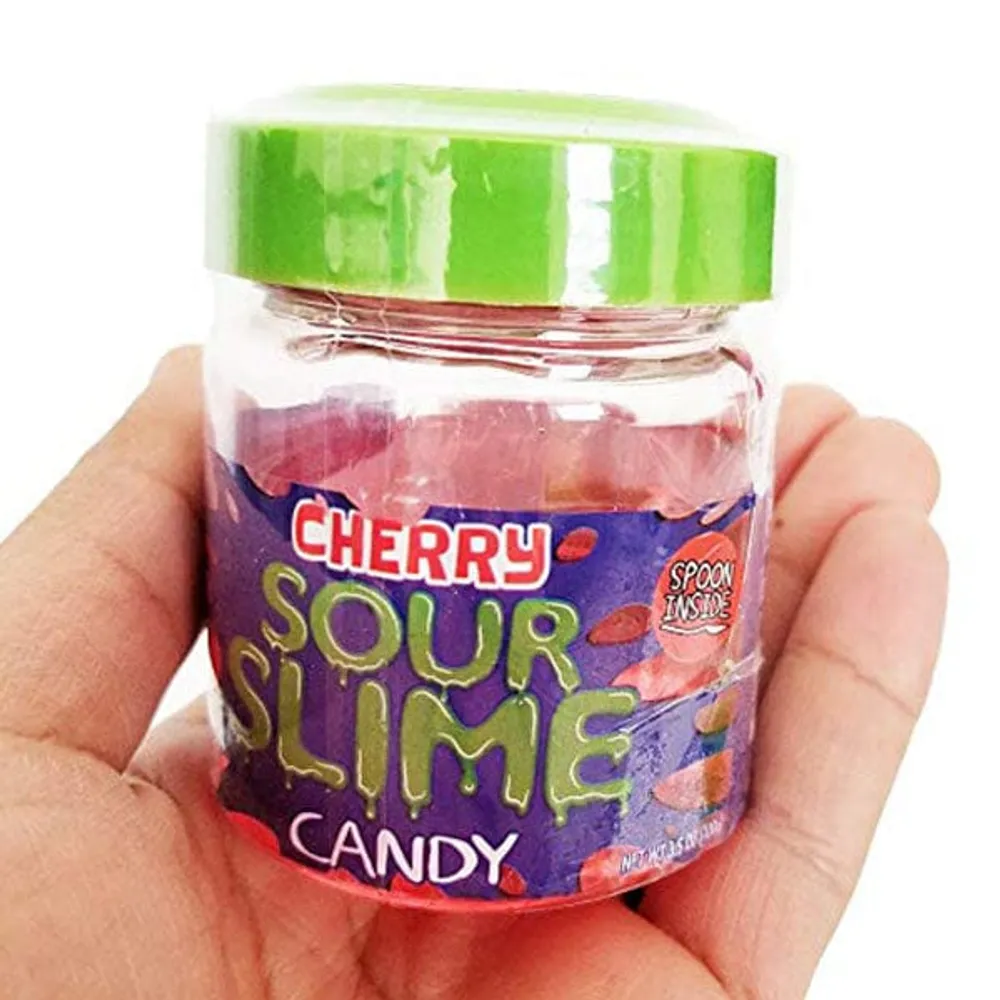 Boston America Sour Slime Candy Flavors Ship Assorted (3.5oz)