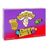 WarHeads Sour Chewy Cubes Theatre Box (4oz)