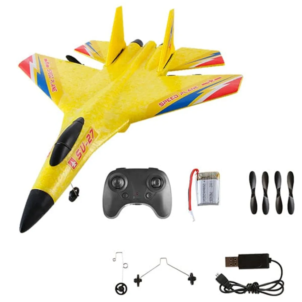 TopWinger: Remote Controlled Plane w/ Lights | Ships Assorted