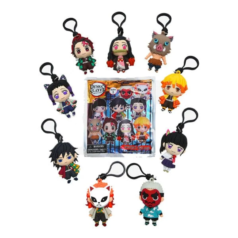 3D Demon Slayer Character Clip Hanger Blind Bags (1pc) | NEW Styles!