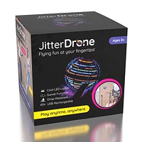 Jitter Drone | Flying UFO Light-Up Boomerang Ball