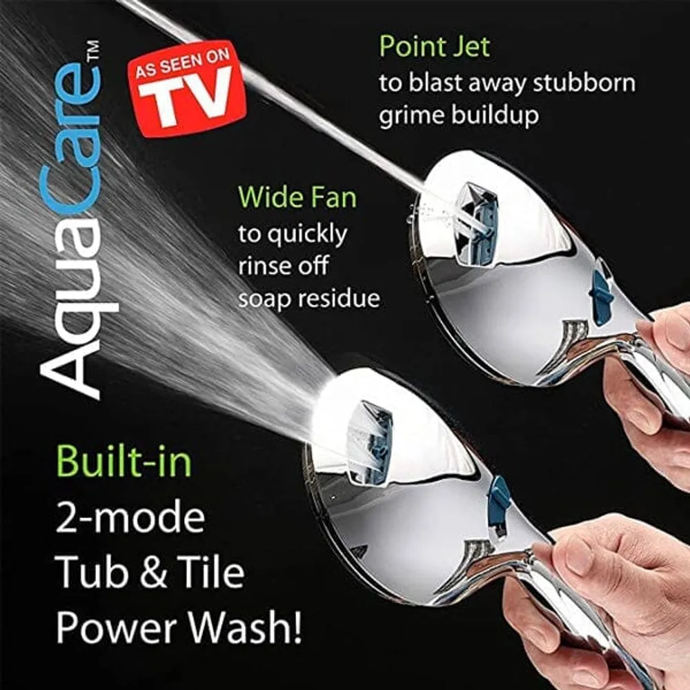 AquaCare: Handheld Dual Shower Head | As Seen On TV!