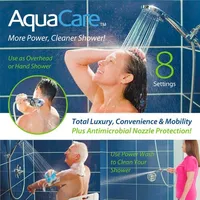 AquaCare: Handheld Dual Shower Head | As Seen On TV!