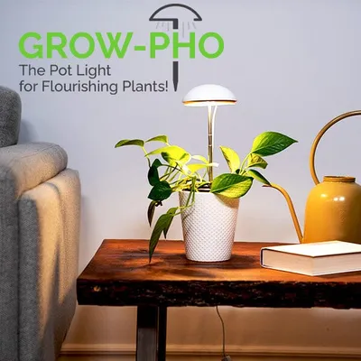 Grow-Pho: USB Powered LED Grow-Light for House Plants