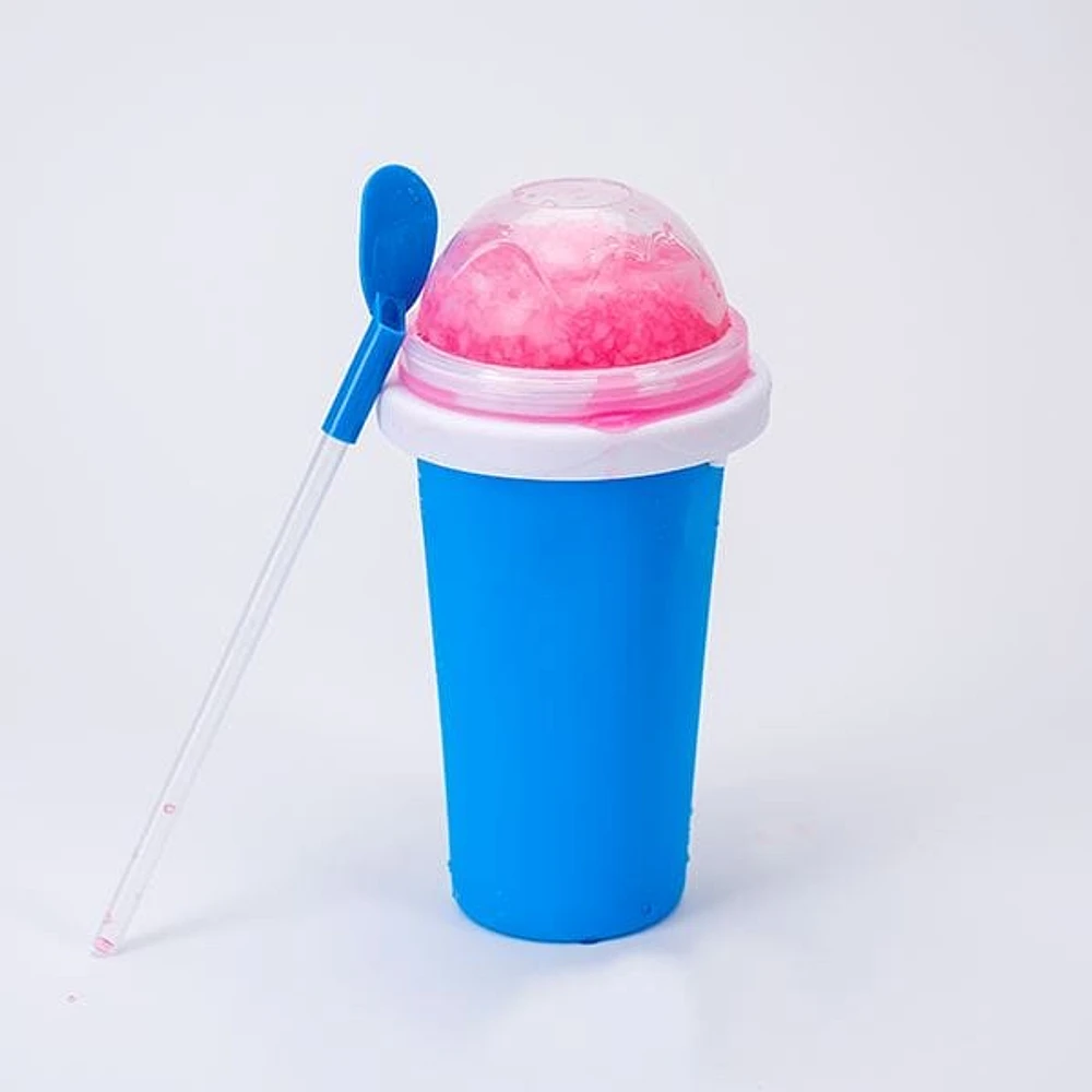 ProKitchen SQUEEZur Instant Slushie Maker Cup | Includes Straw/Spoon NEW Colors!