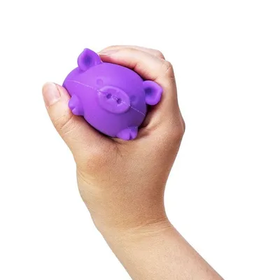 Nee Doh Dig It Pig | Squishy Fidget Pig Stress Ball | Color Ships Assorted