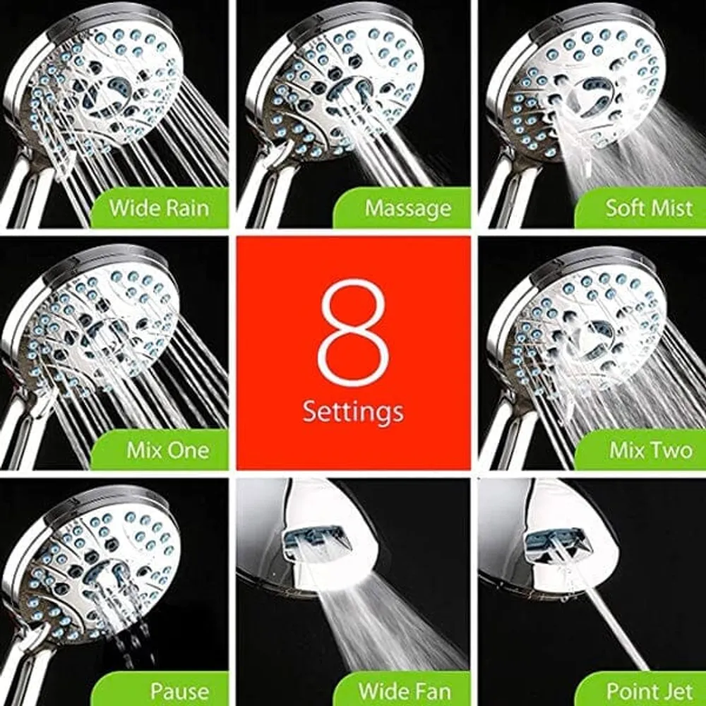 AquaCare: Handheld Dual Shower Head | As Seen On TV!