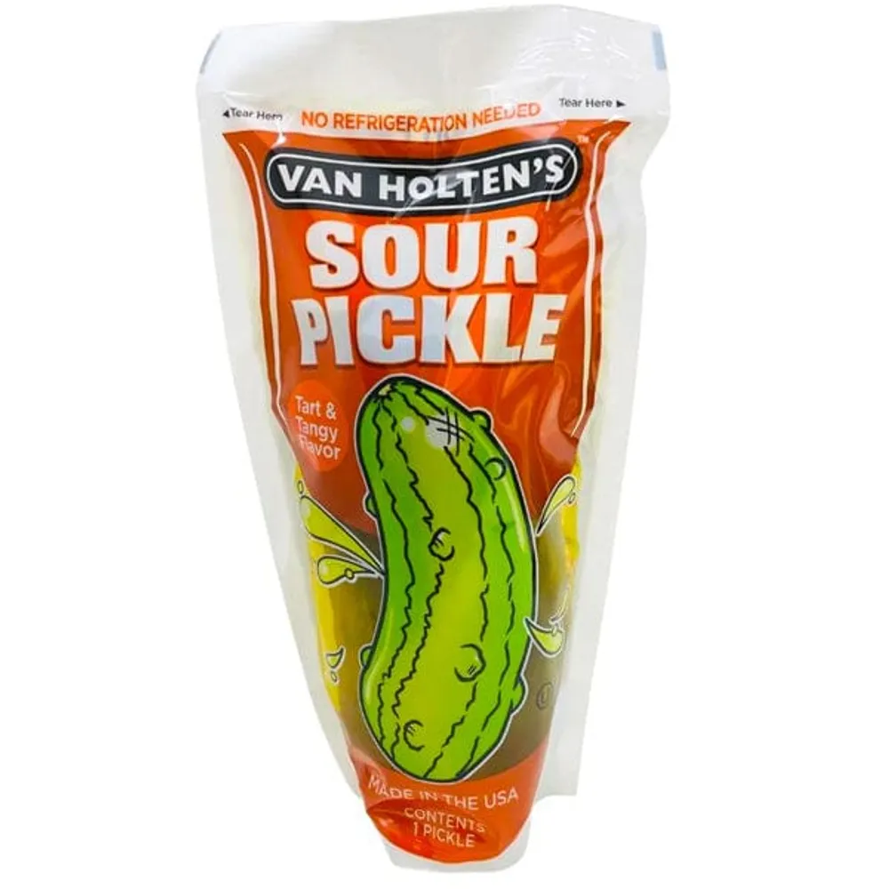 Van Holten's Pouched Pickles: Jumbo (Multiple Flavors)