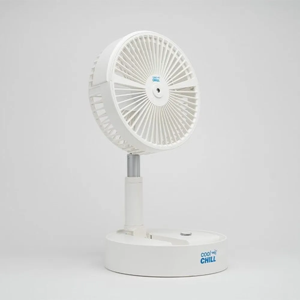 Cool Chill Telescopic Rotating & Misting Fan