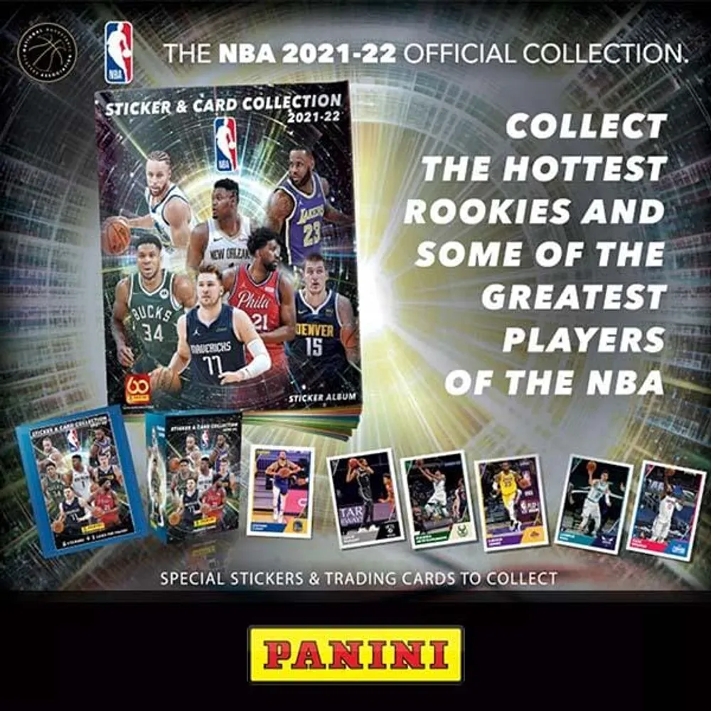 Panini NBA Sticker Collection Album | 2021-22