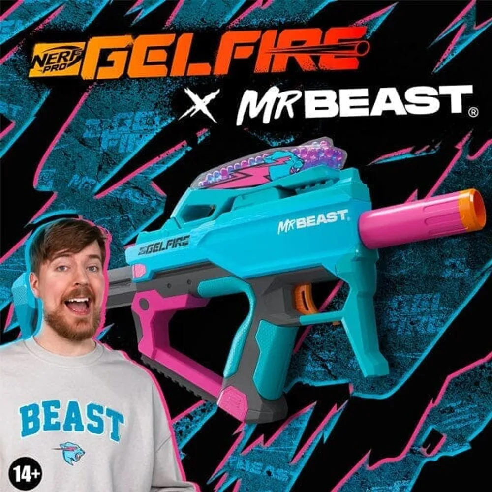 Mr. Beast: Nerf Pro GelFire