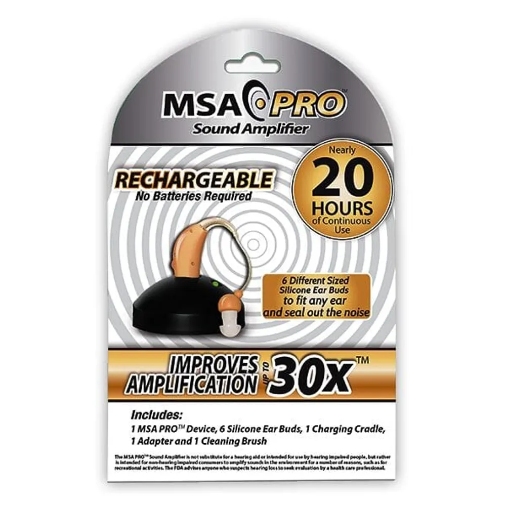 MSA Pro 30X Sound Amplifier Hearing Aid