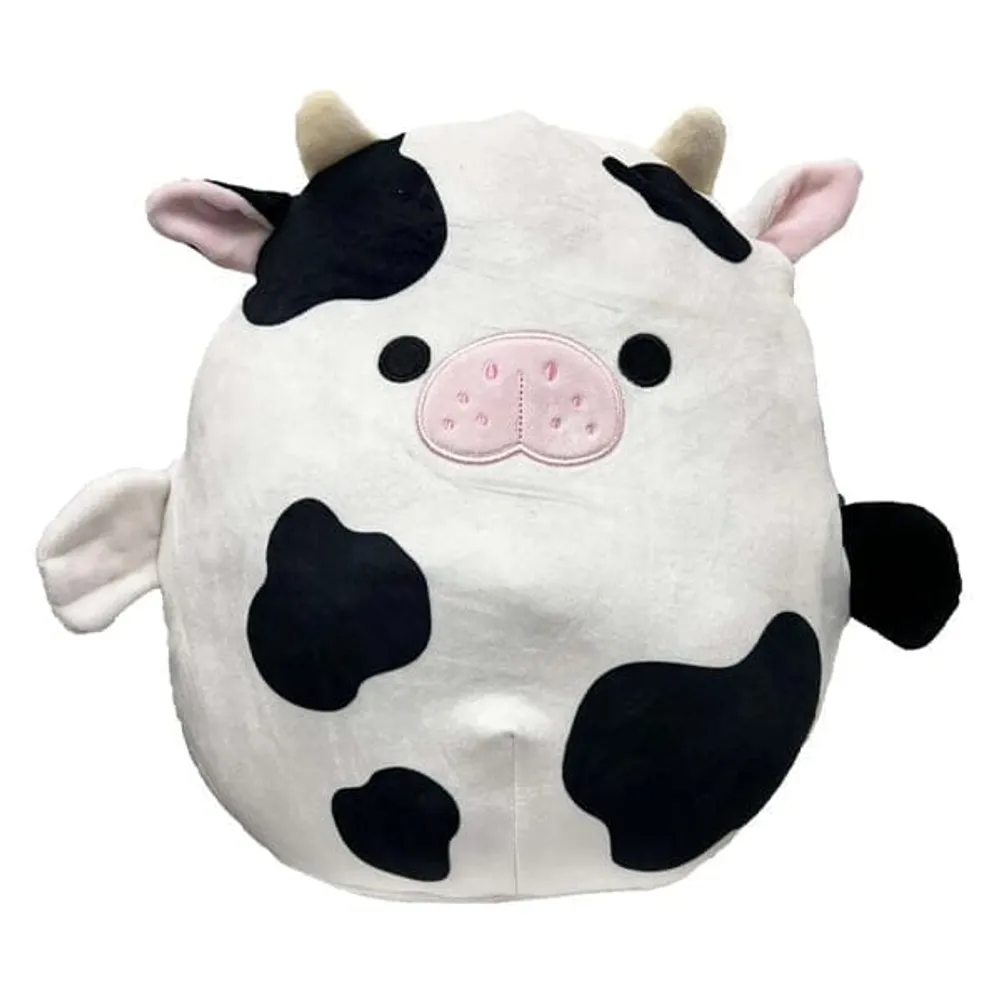 Squishmallows Plush Toys | 8" Seacow Squad | Alita The Black & White Horned Seacow