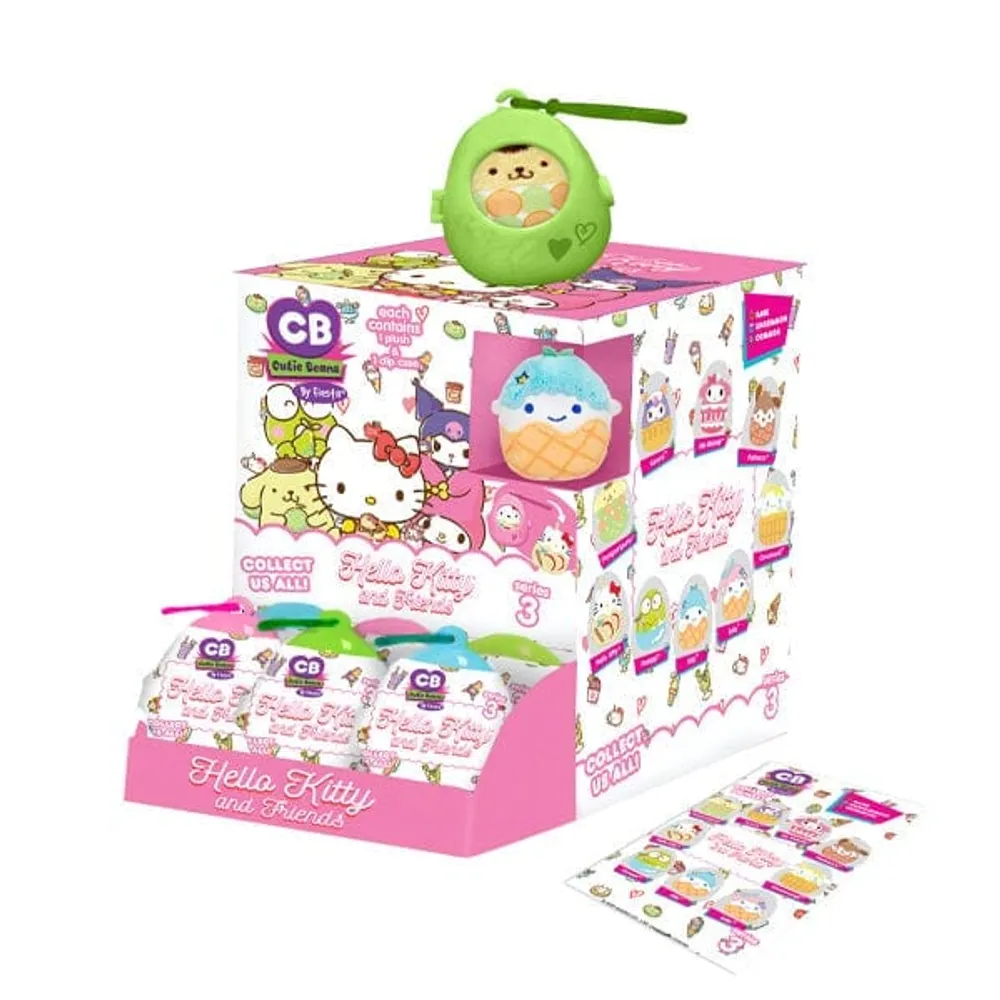 Showcase Cutie Beans: Hello Kitty & Friends, Series 3 Favorite Flavors  Blind Egg Capsules