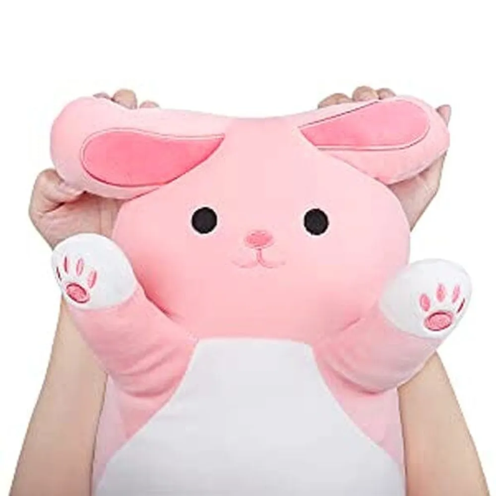 Long Animal Plush Toy Styles (3FT Long!) | Pink Bunny