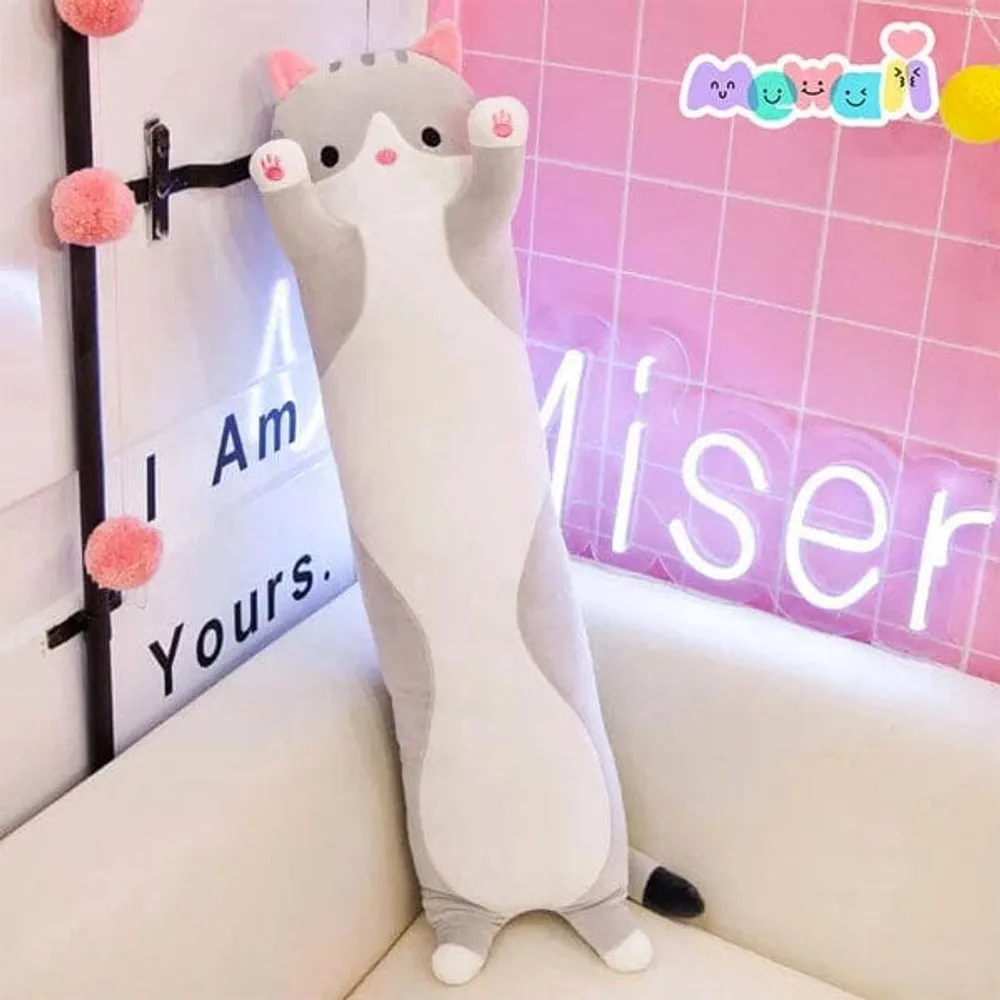 Long Animal Plush Toy Styles (3FT Long!) | Tabby Cat