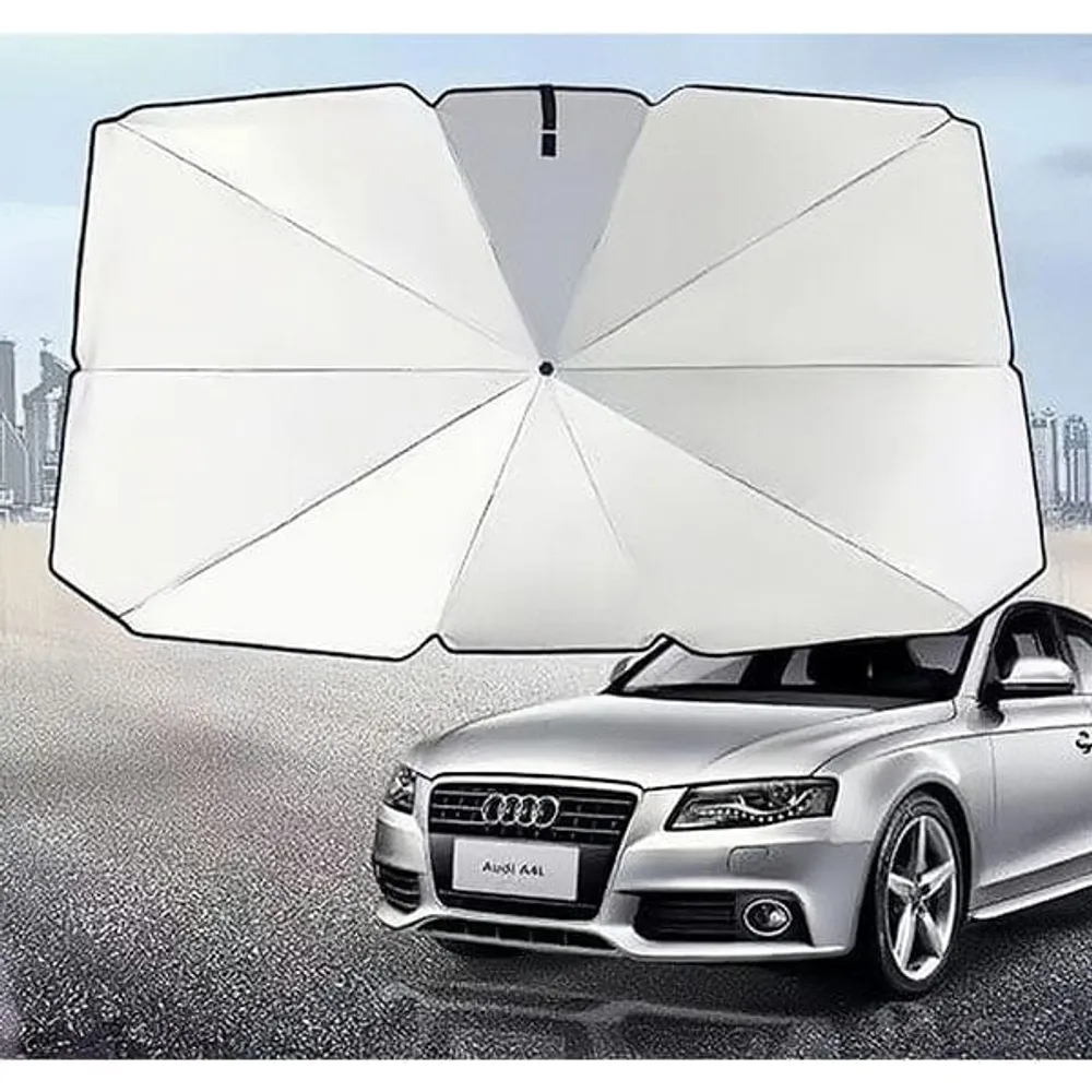 ShieldBuddy! | Sun & Heat Protector Car Umbrella